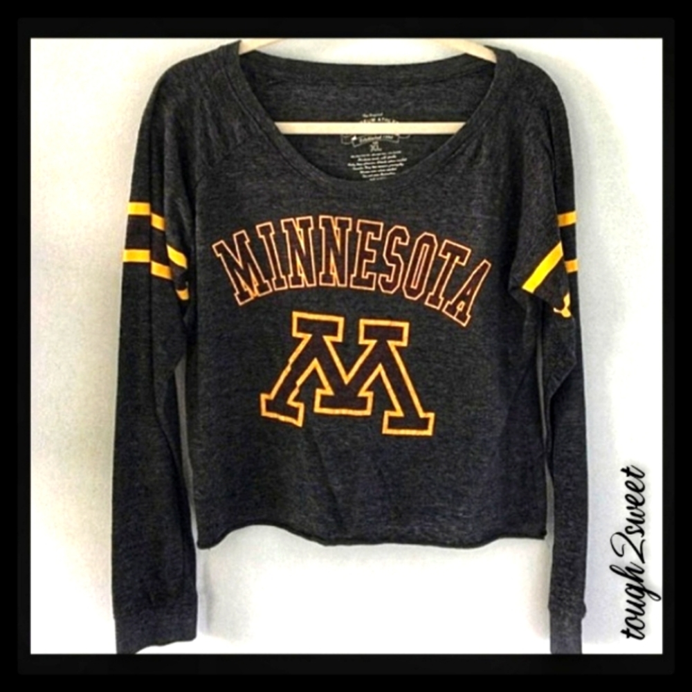 UNIVERSITY OF MINNESOTA STATE LONG SLEEVE SOFT TEE/ WOMEN'S XL - Picture 4 of 13